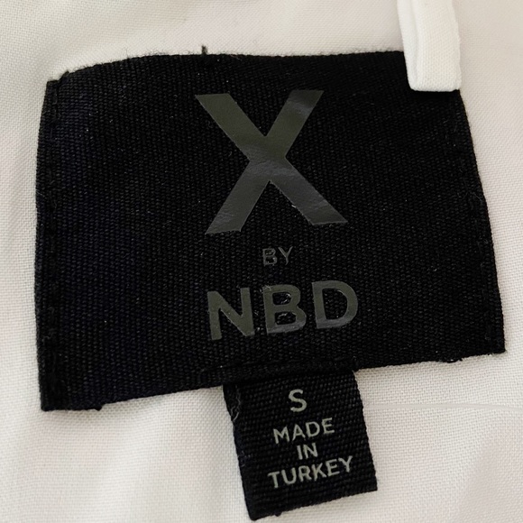 X by NBD Trey Midi Dress in Ivory & Pink - Picture 6 of 7